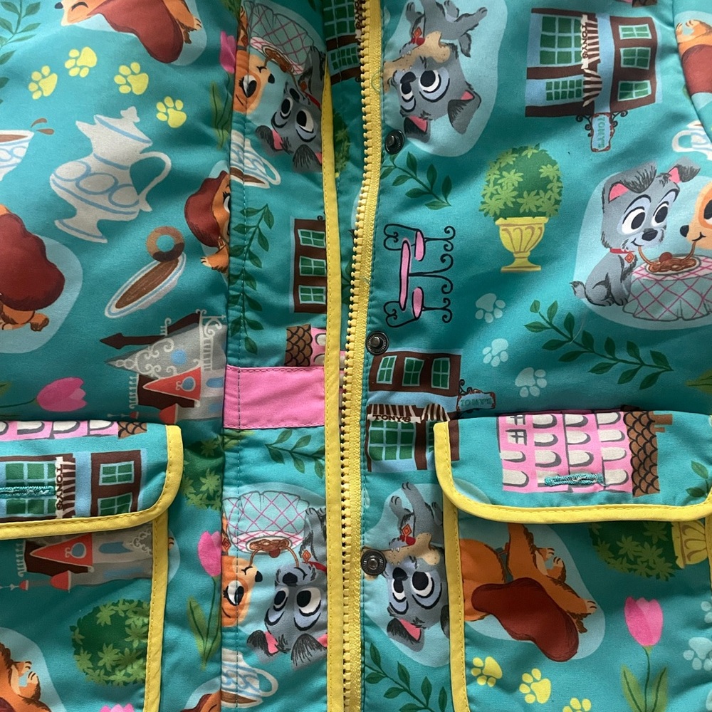 Disney Coat, Lady and the Tramp girls 4t
